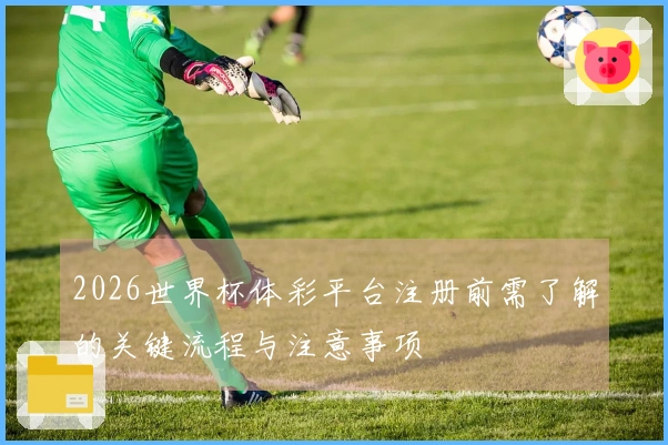2026世界杯体彩平台注册前需了解的关键流程与注意事项