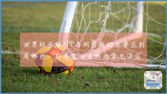 世界杯买球APP与网页版的主要区别有哪些，新手需注意哪些常见误区