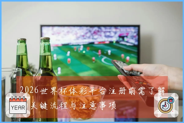 2026世界杯体彩平台注册前需了解的关键流程与注意事项